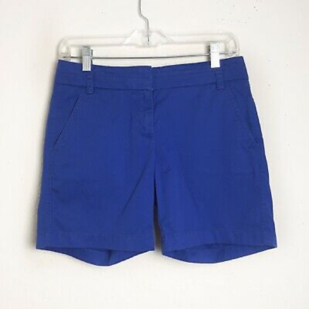 J. Crew women’s blue 5 inch chinos